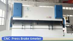 CNC Press Brake 400Ton 6Meter cho tấm dày hơn 12mm, Máy phanh nén 400ton