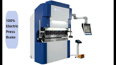 Máy phanh ép điện 100% 40Ton 1300mm DA66T 3D Controller, phanh ép nhỏ