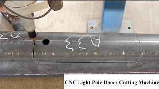 Máy cắt cửa cột tự động, MÁY CẮT CỬA ĐÈN CNC