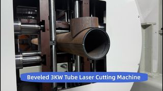 Máy Cắt Laser Ống 3KW | Mâm cặp khí nén 240mm | Máy cắt ống CNC tốc độ cao